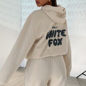 White Fox Boutique Offstage Hoodie Pebble